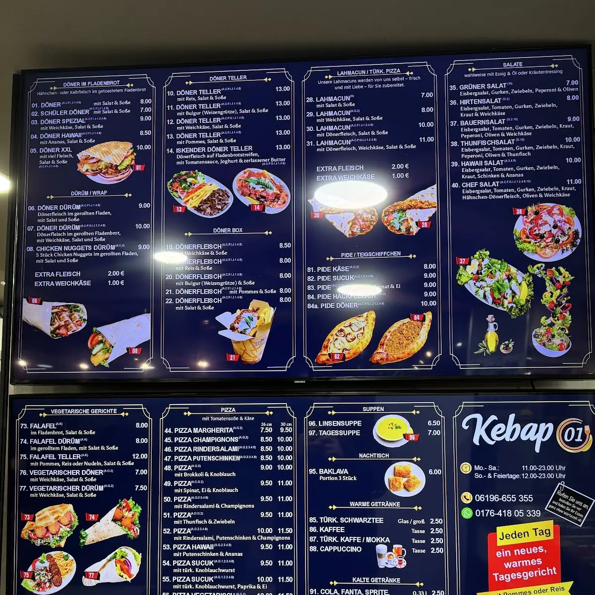 Speisekarte, Kebap 01