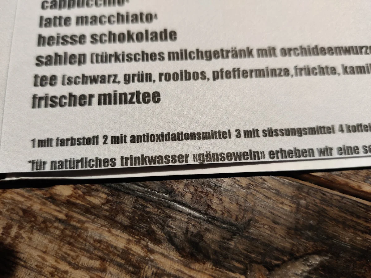 Speisekarte photo 1