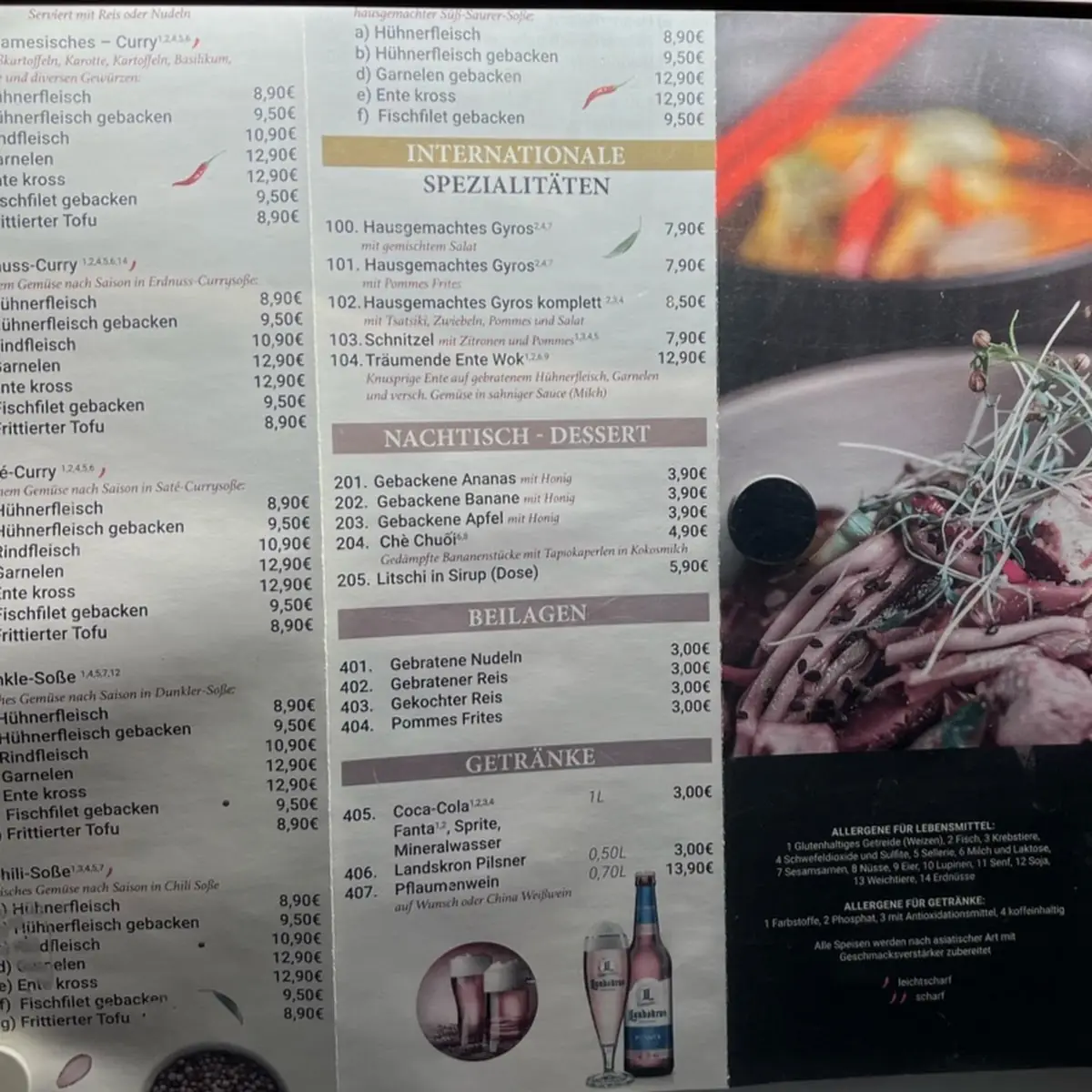 Speisekarte photo 8