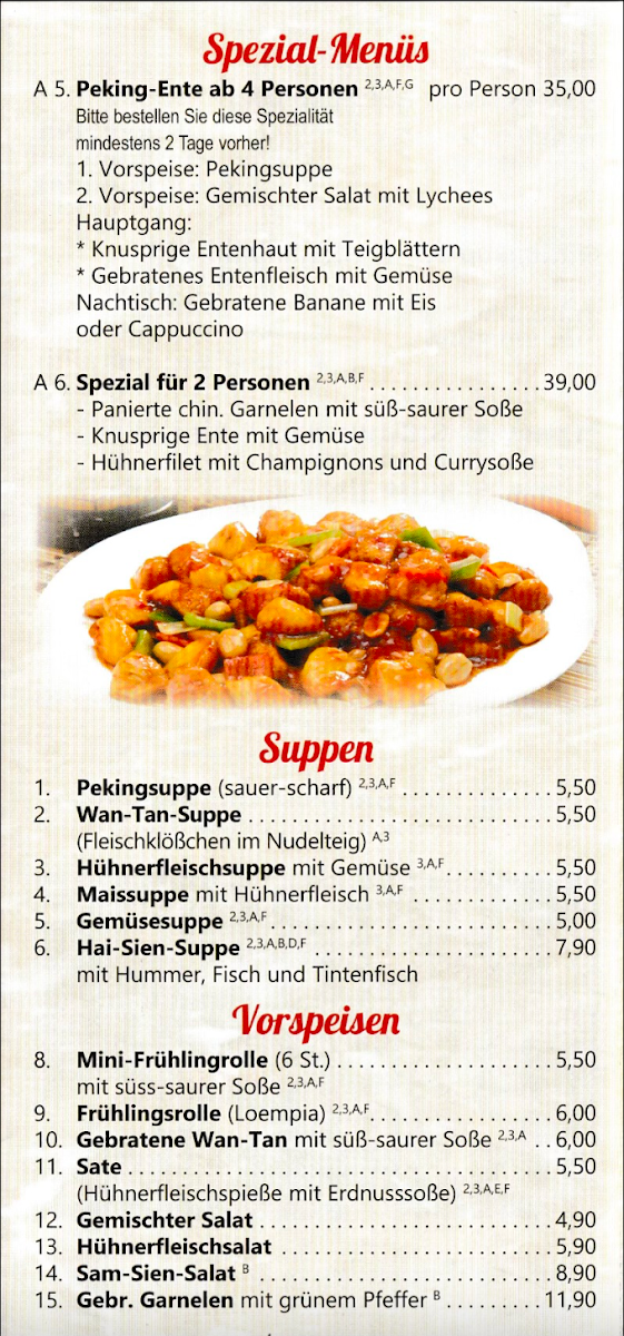 Speisekarte photo 3