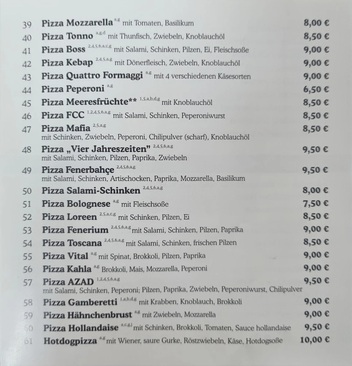 Speisekarte photo 7