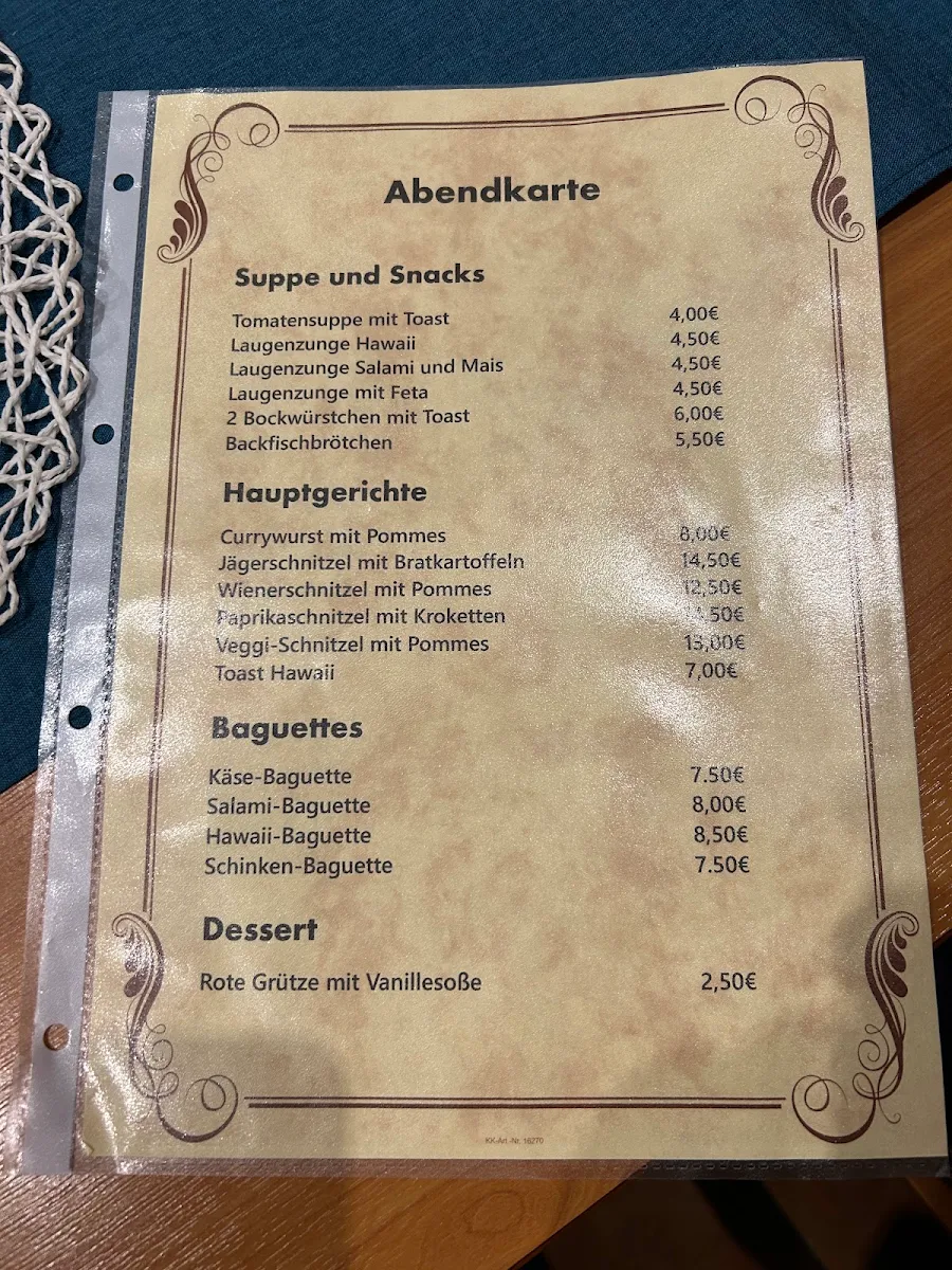 Speisekarte photo 1