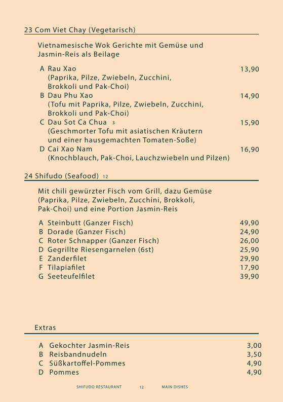 Speisekarte photo 2