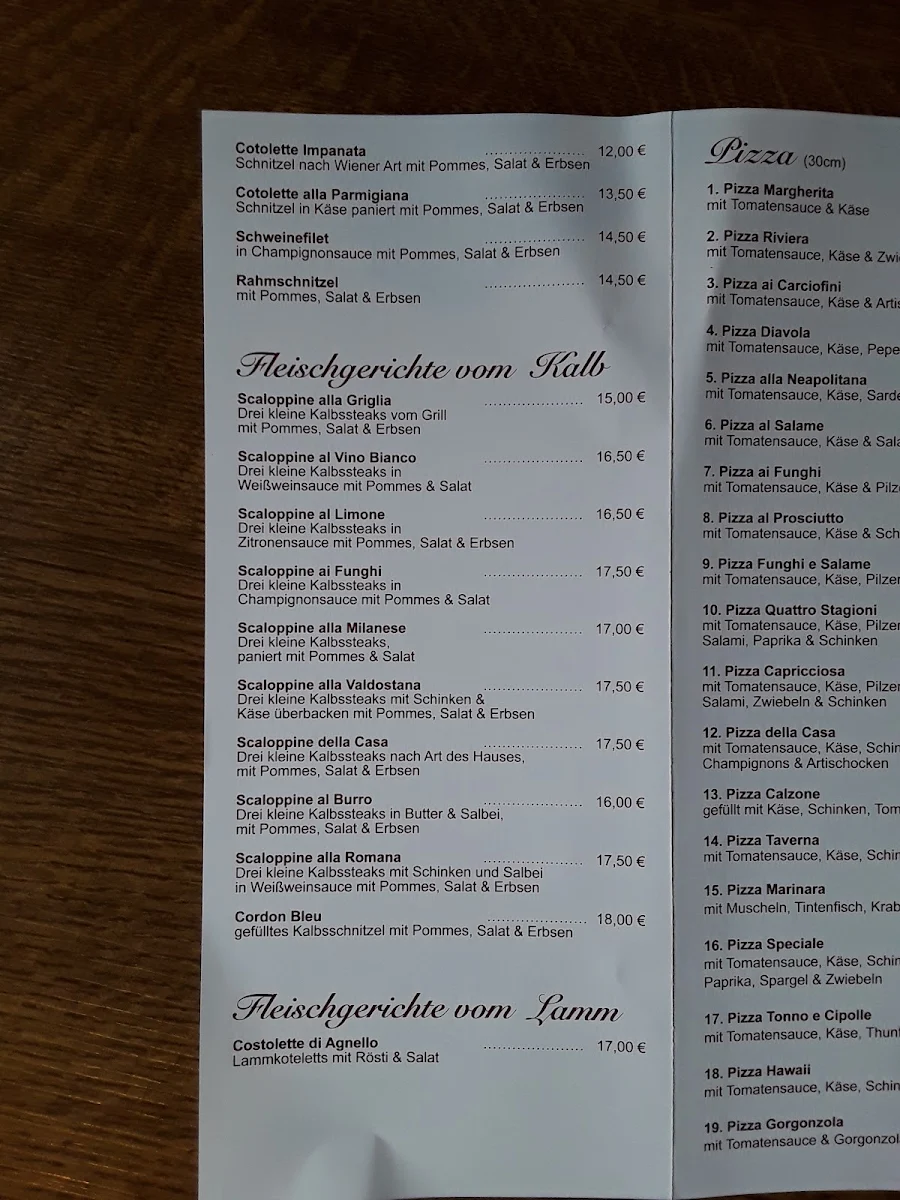 Speisekarte photo 1