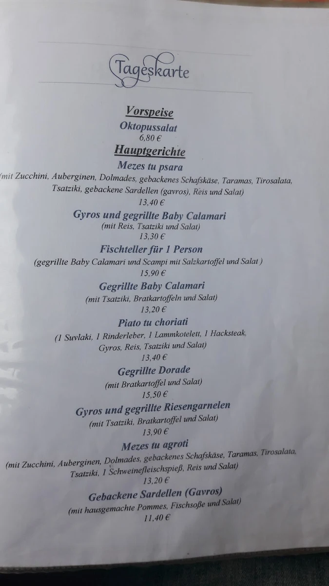 Speisekarte photo 3