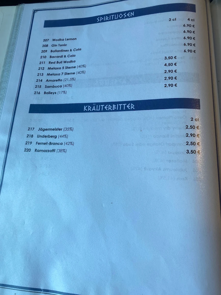 Speisekarte photo 5