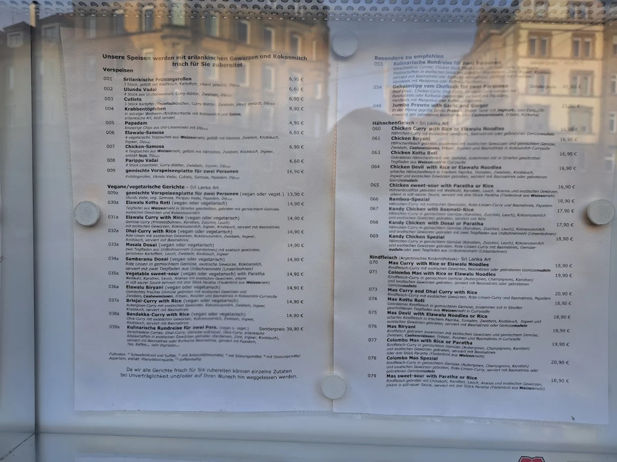 Speisekarte photo 2