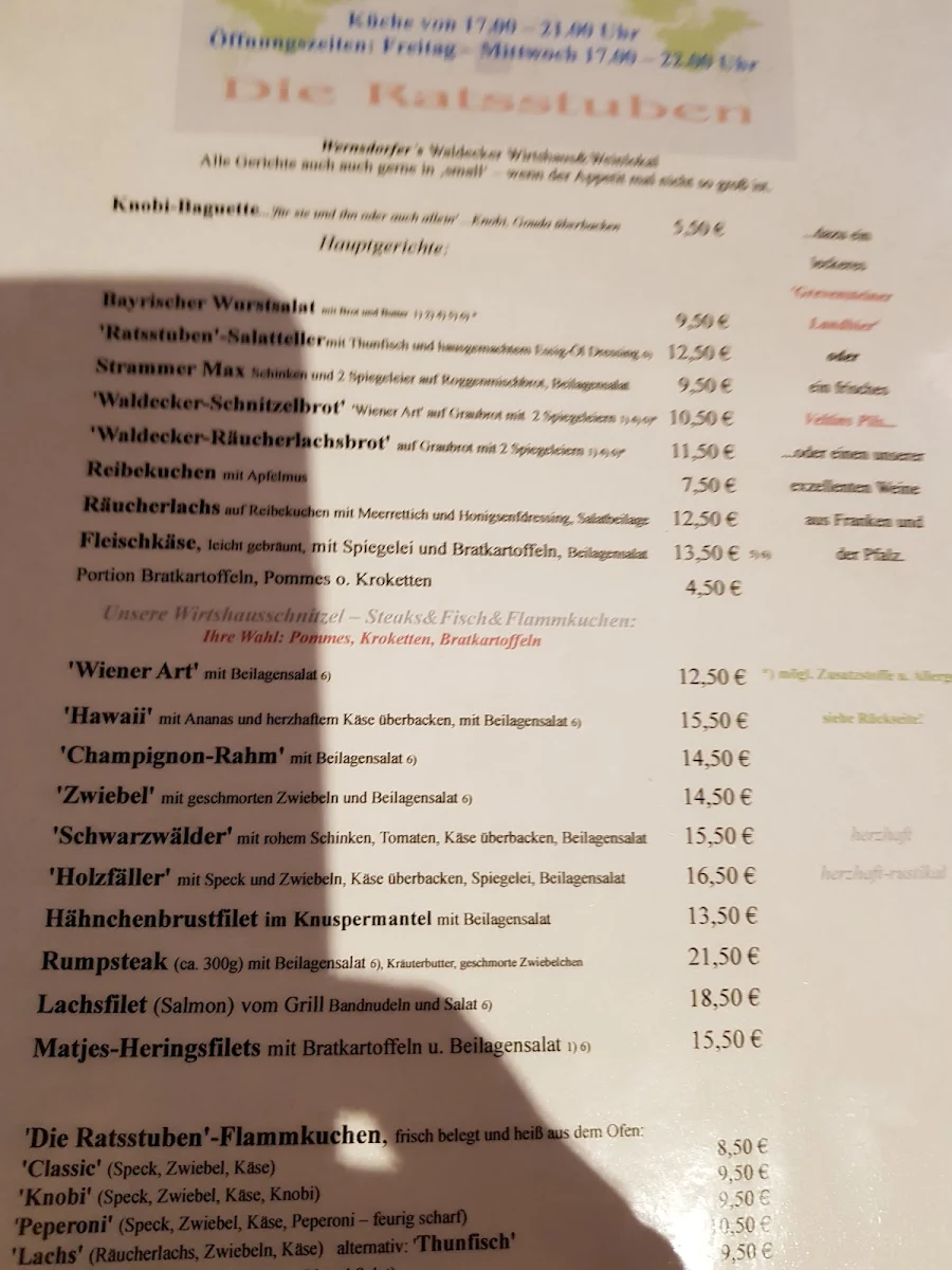 Speisekarte photo 4