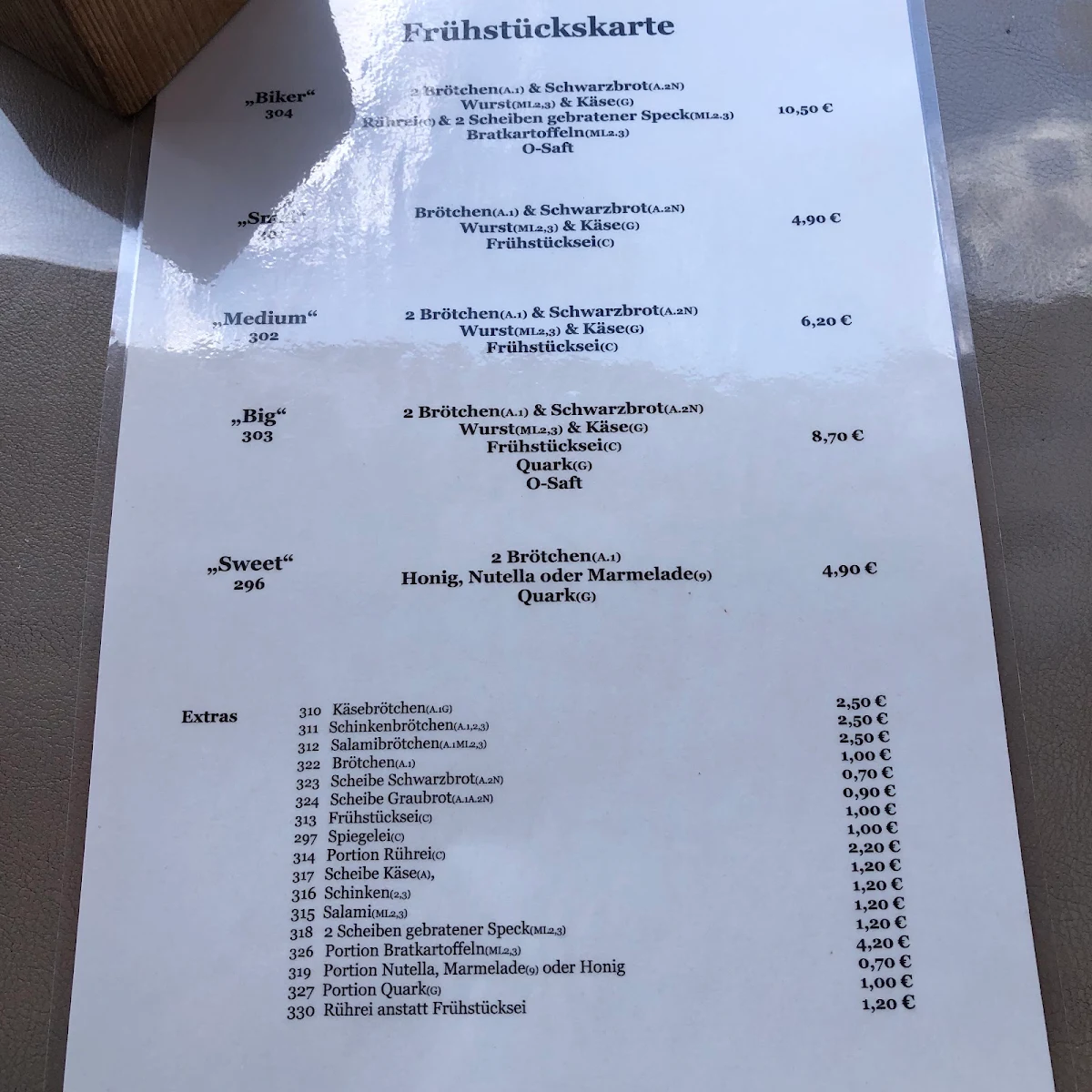 Speisekarte photo 4