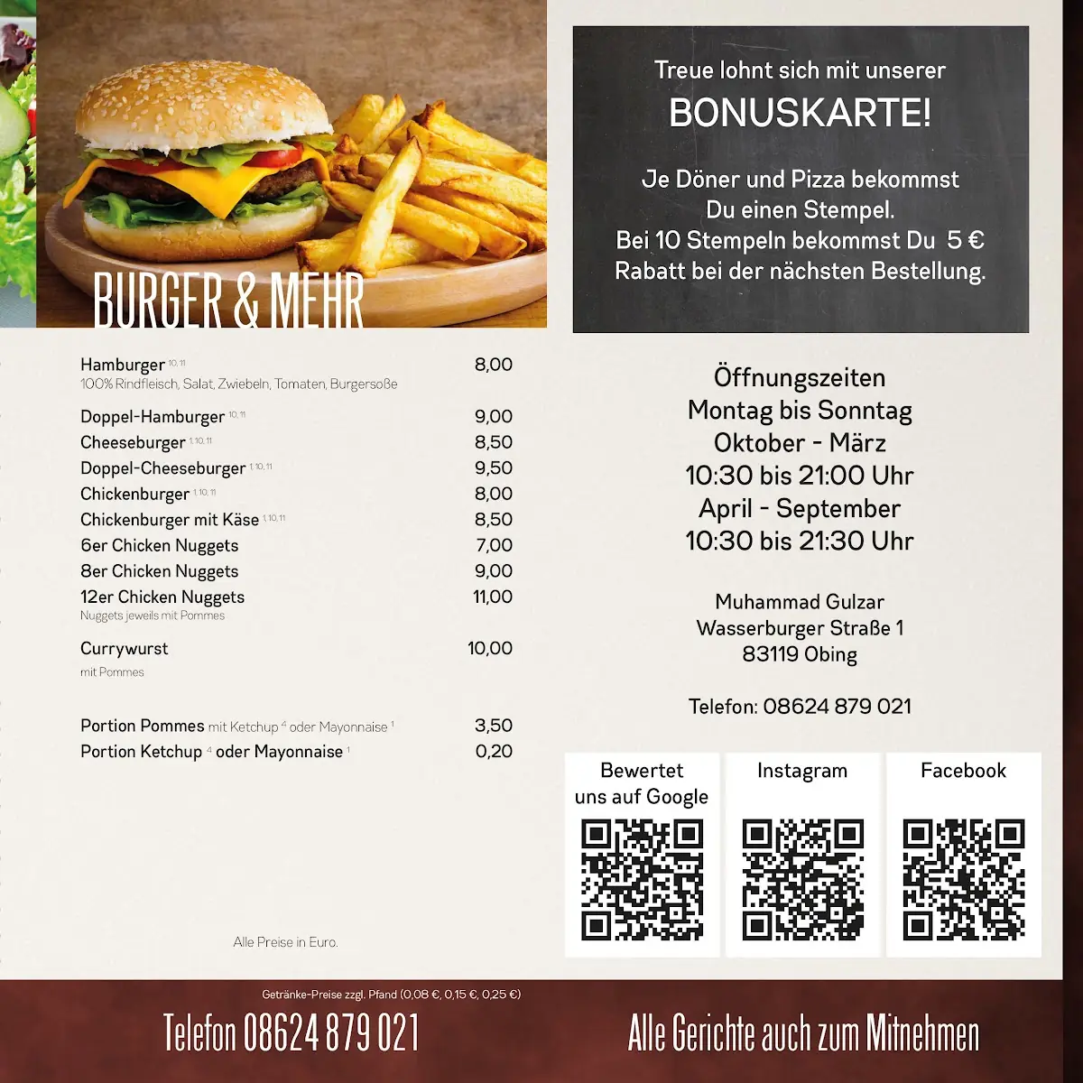 Speisekarte photo 2