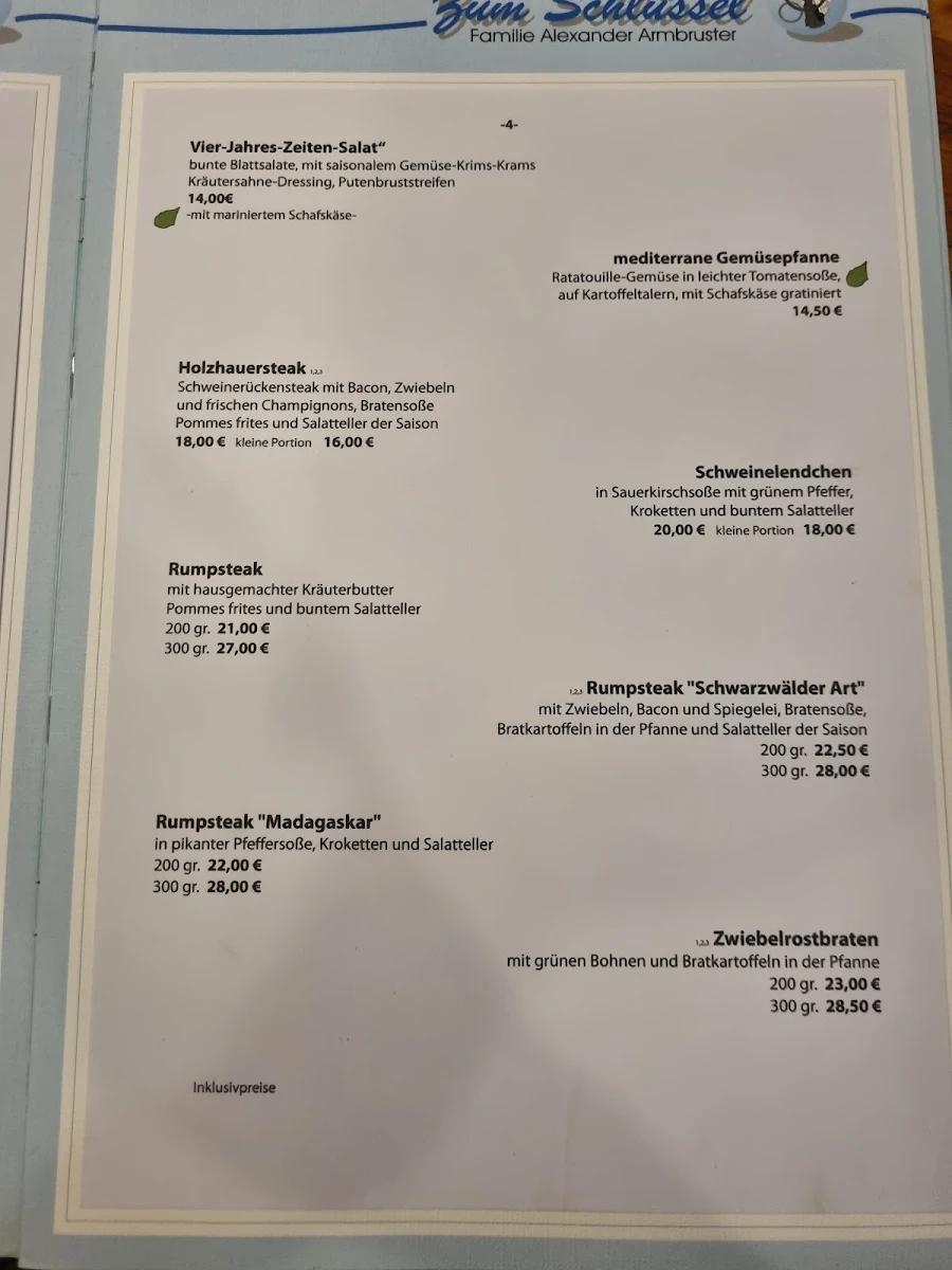 Speisekarte photo 6