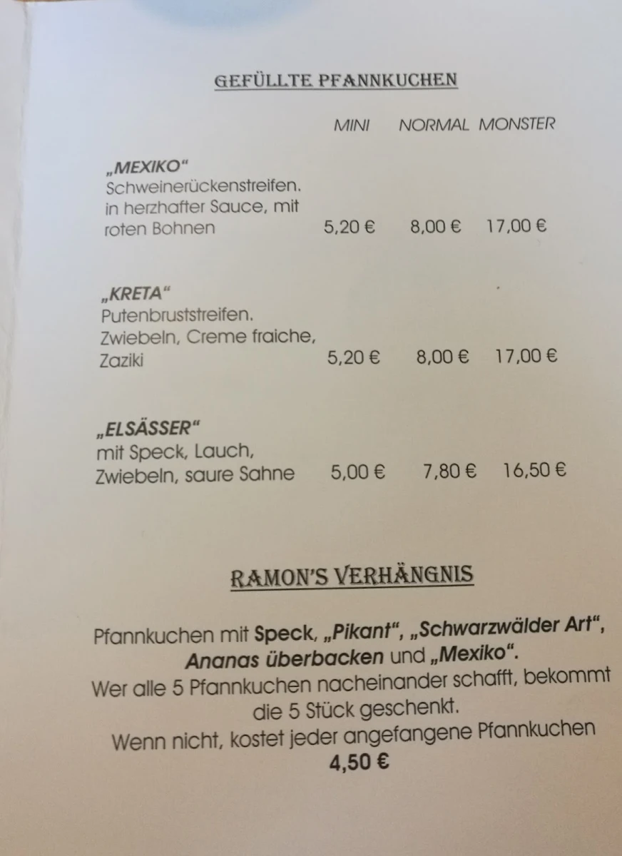 Speisekarte photo 7