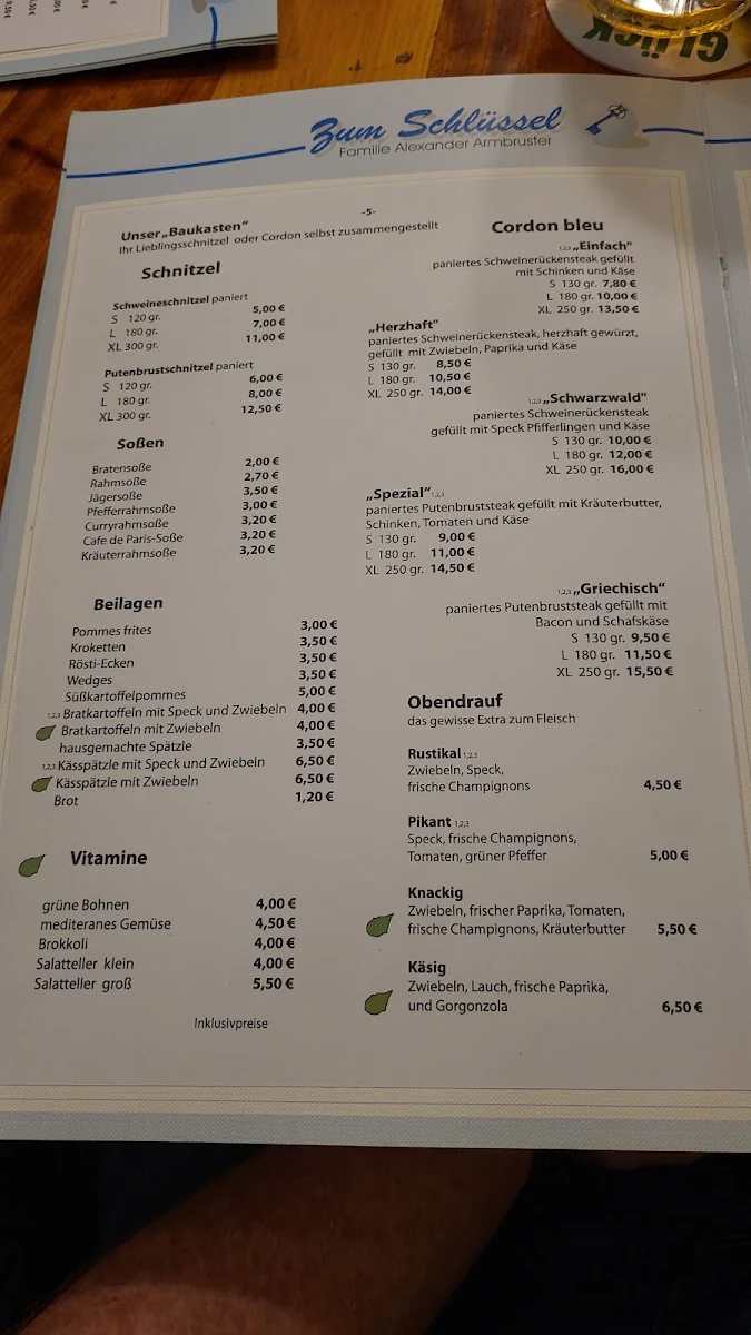 Speisekarte photo 9