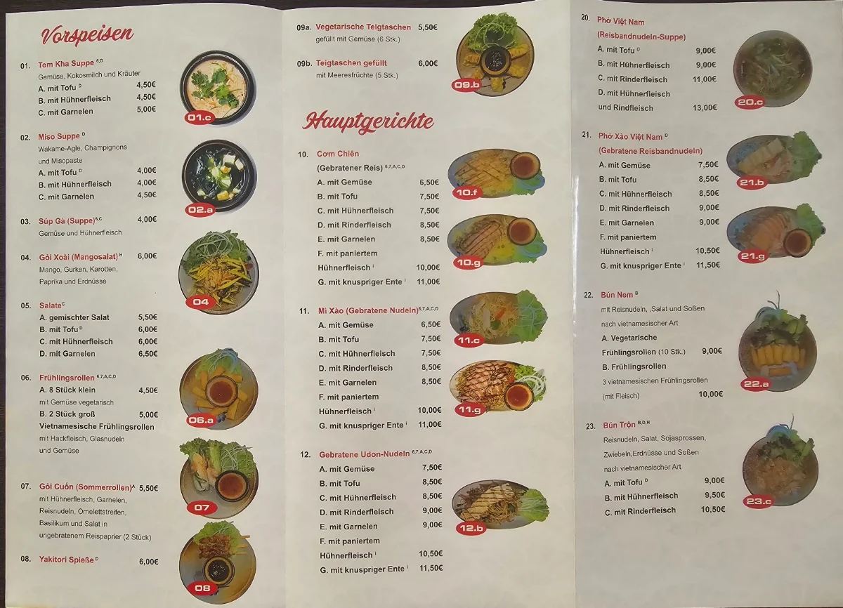 Speisekarte photo 3