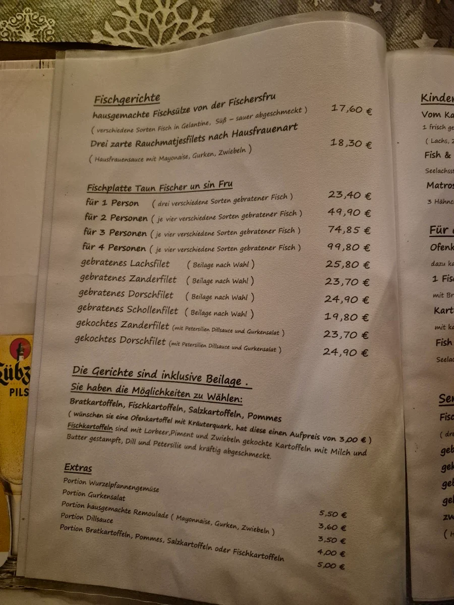 Speisekarte photo 1