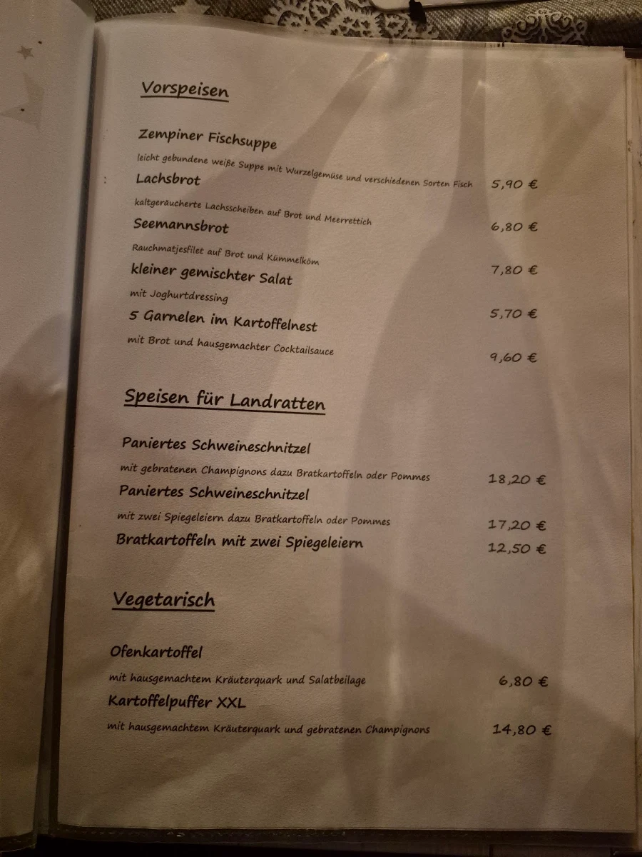 Speisekarte photo 2