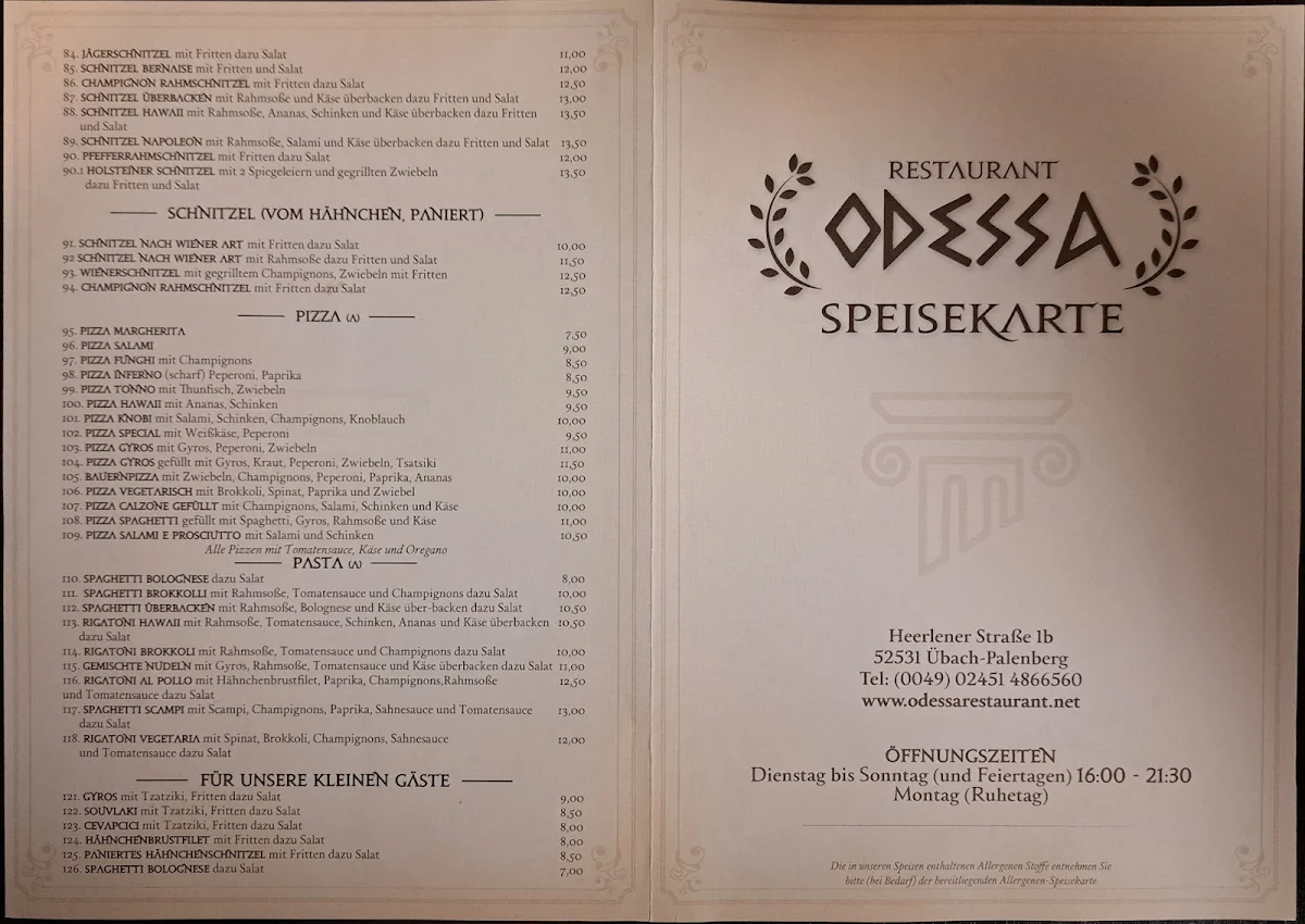 Speisekarte photo 10