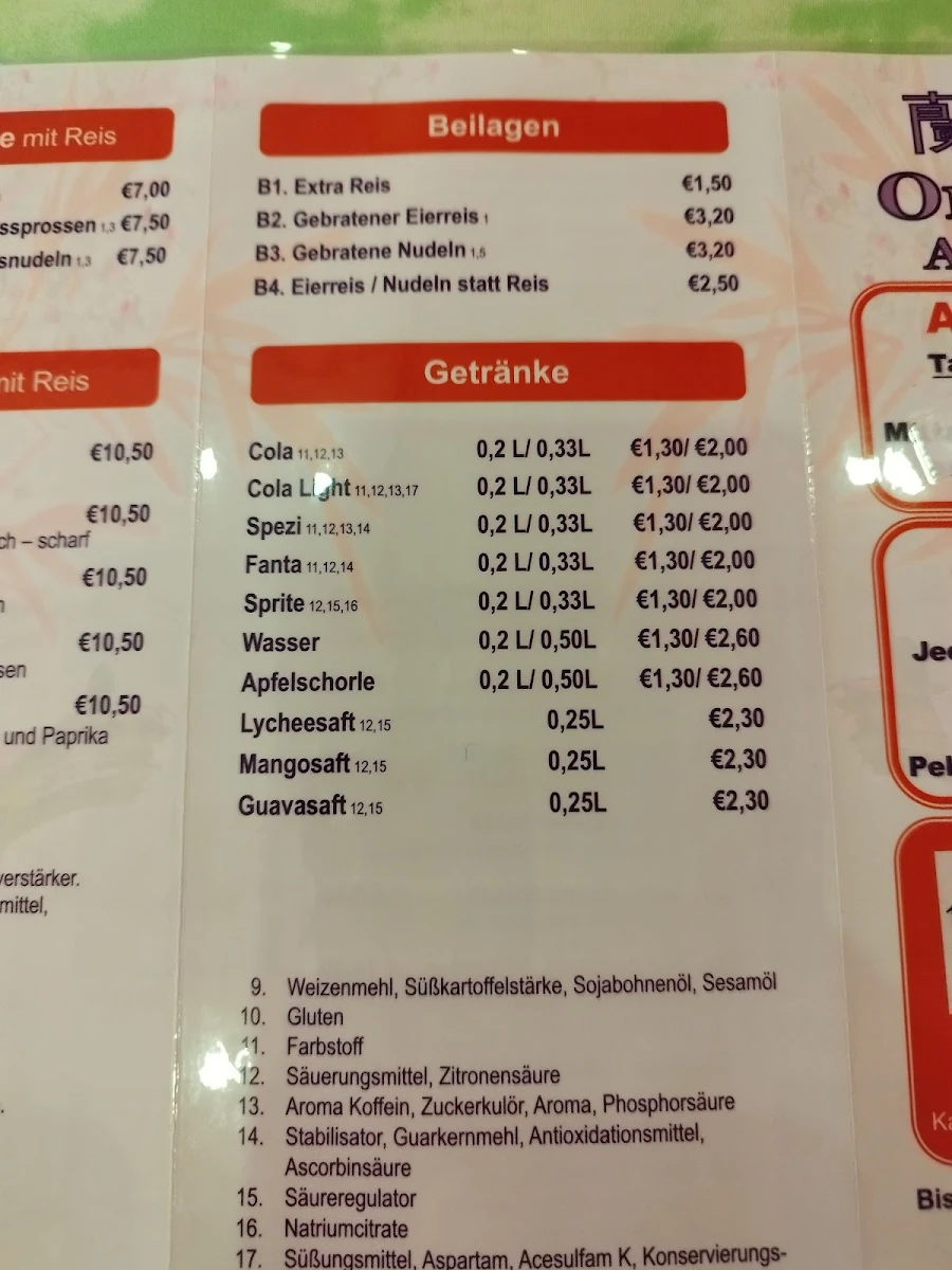 Speisekarte photo 8