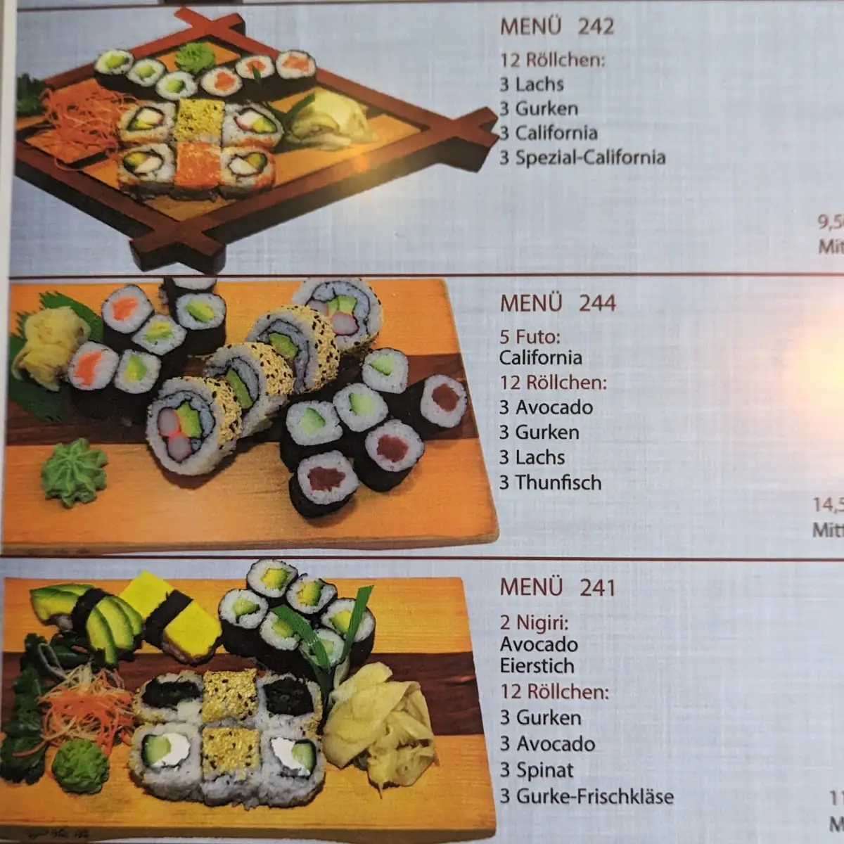 Speisekarte photo 2