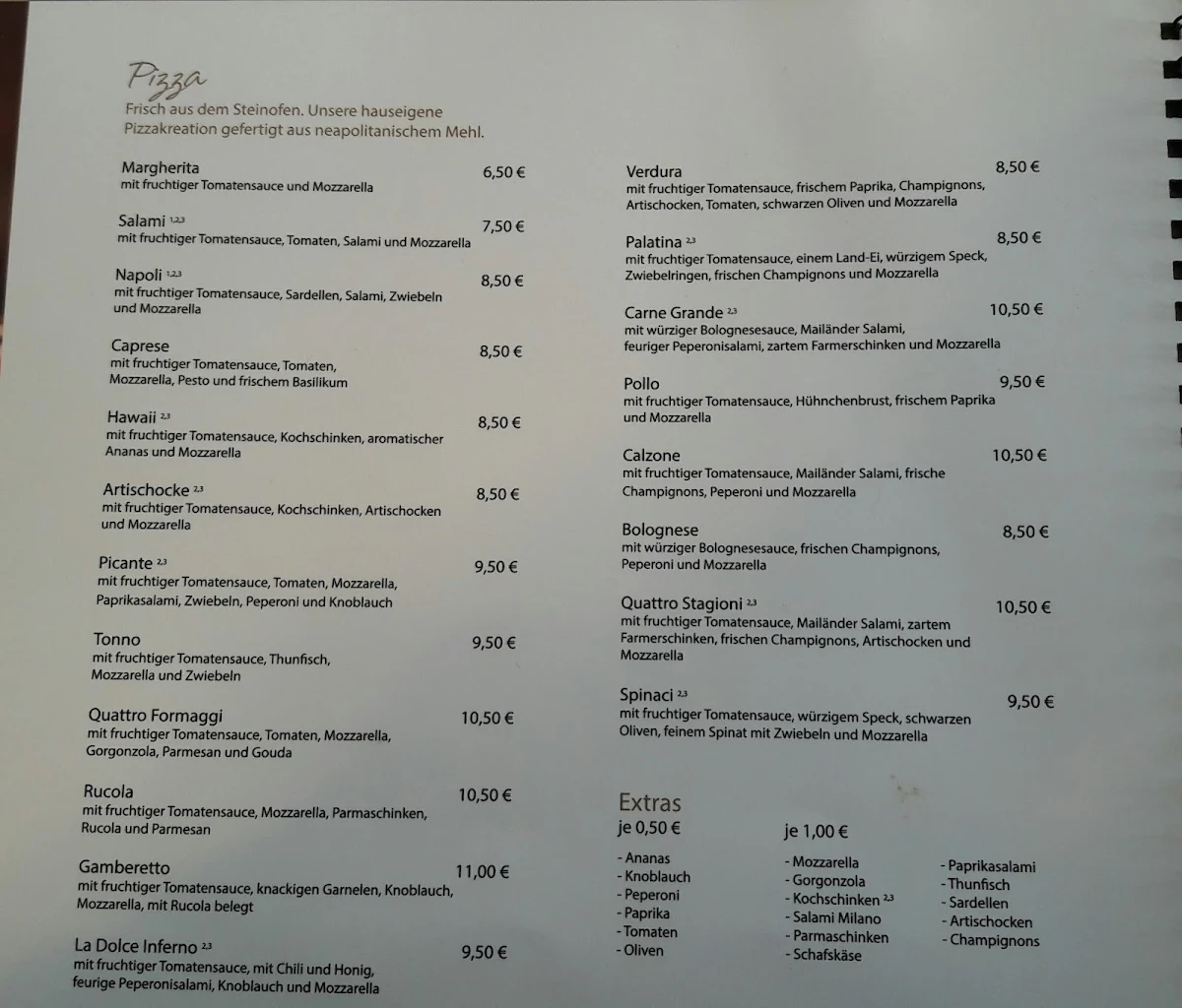 Speisekarte photo 9