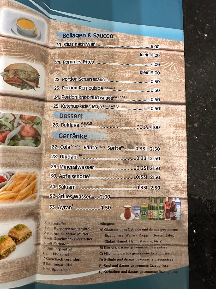 Speisekarte photo 4