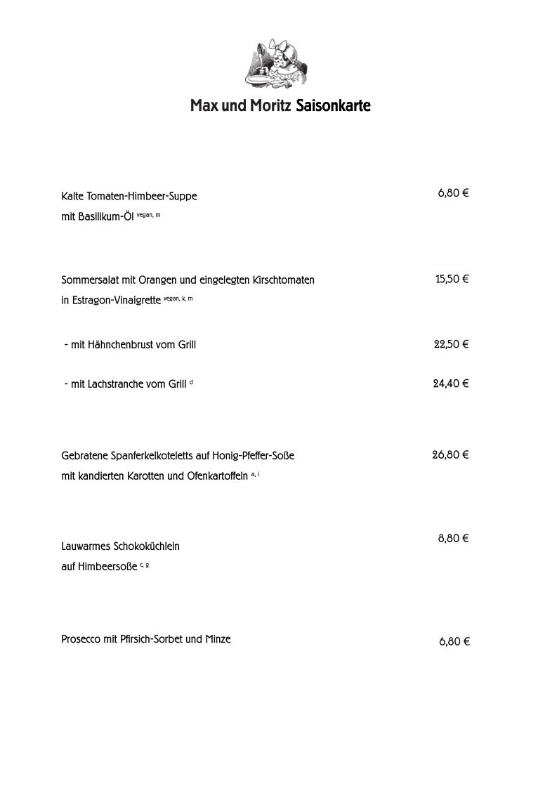 Speisekarte photo 10