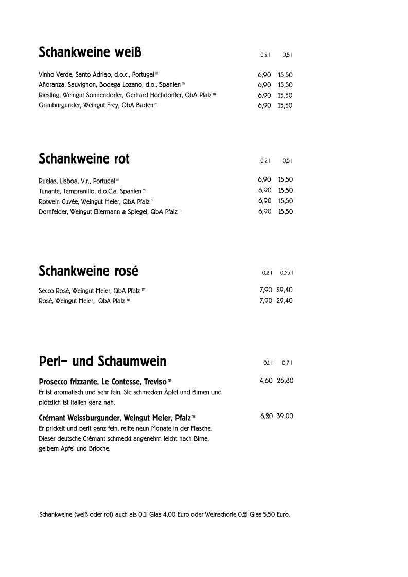 Speisekarte photo 4