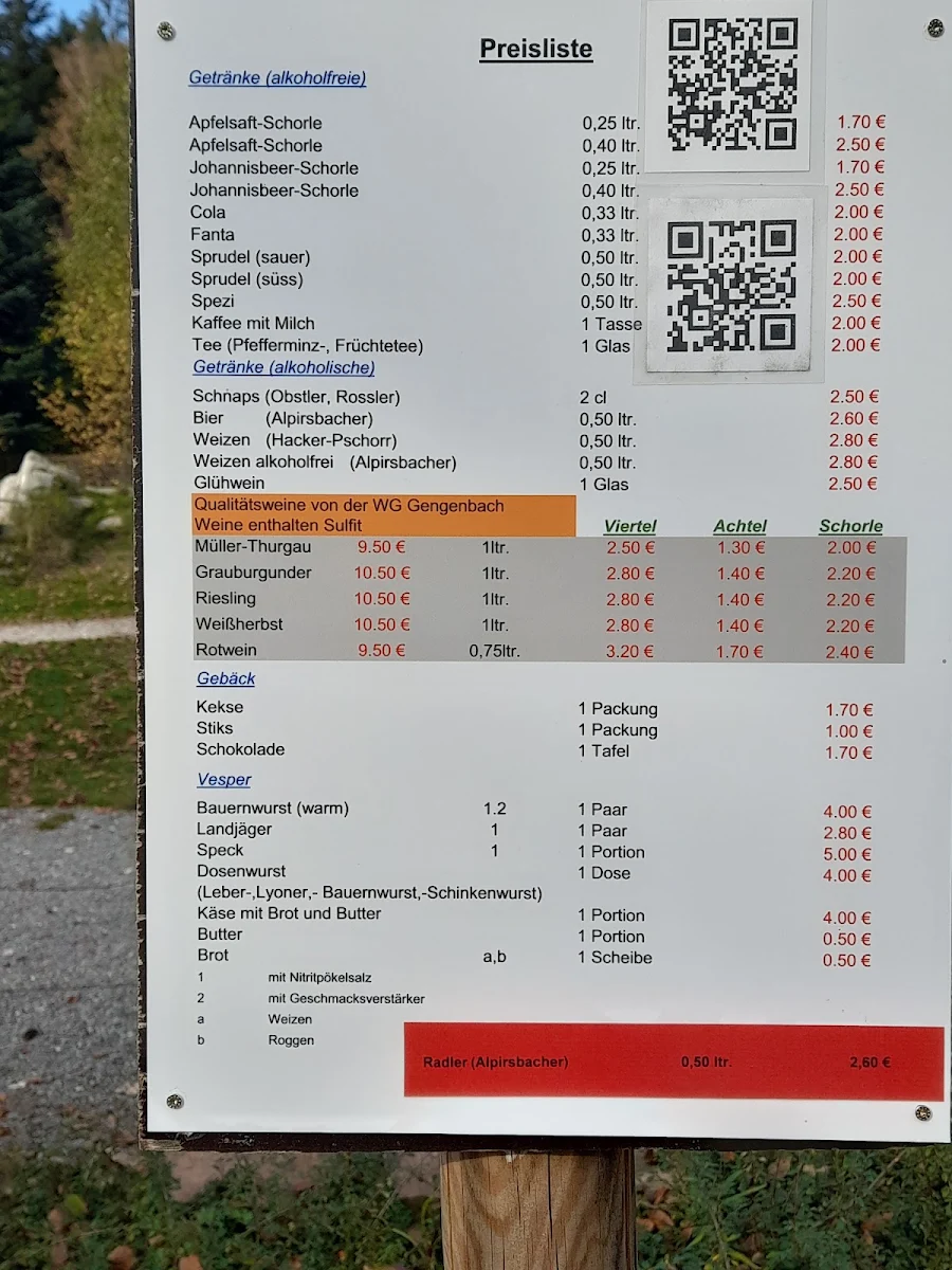 Speisekarte photo 2