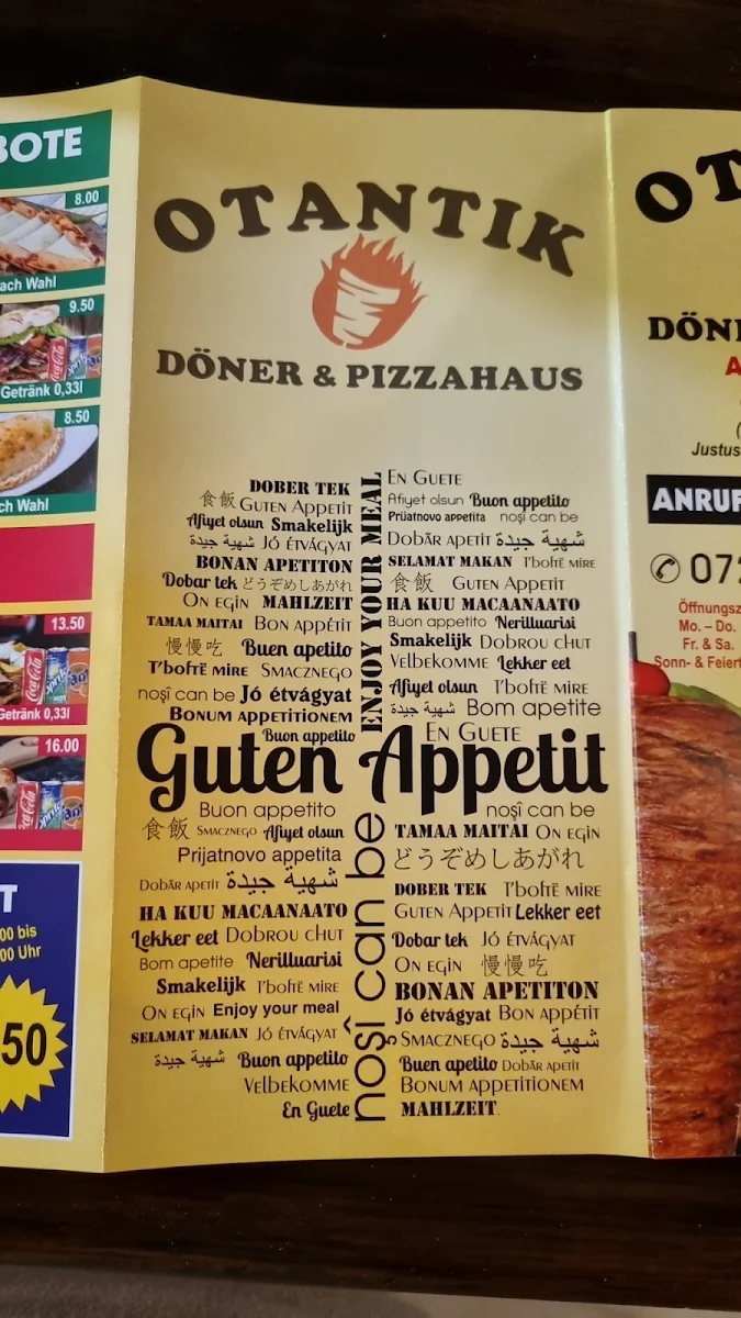 Speisekarte photo 2