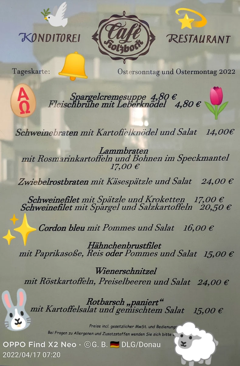 Speisekarte photo 5