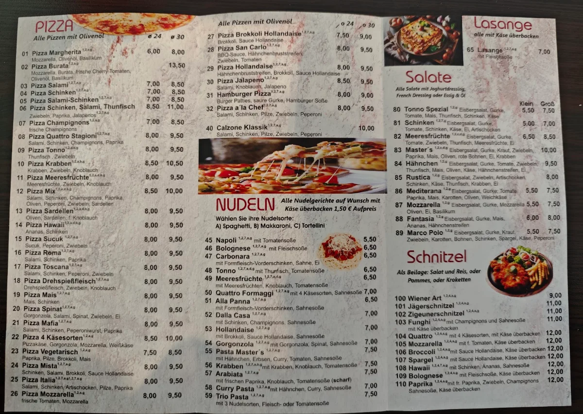 Speisekarte photo 2
