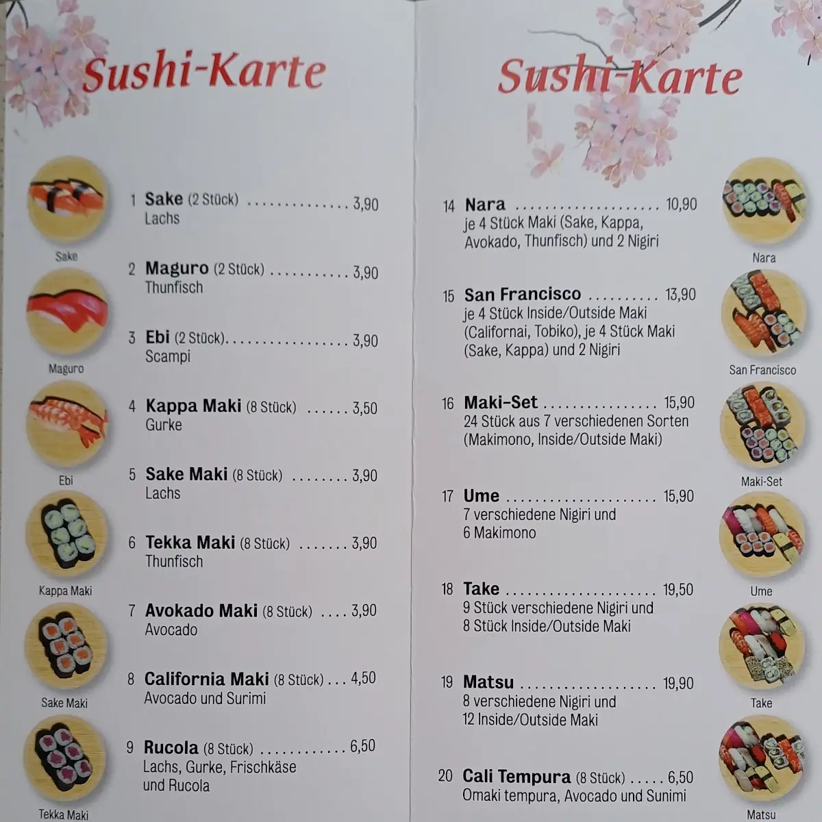 Speisekarte photo 2