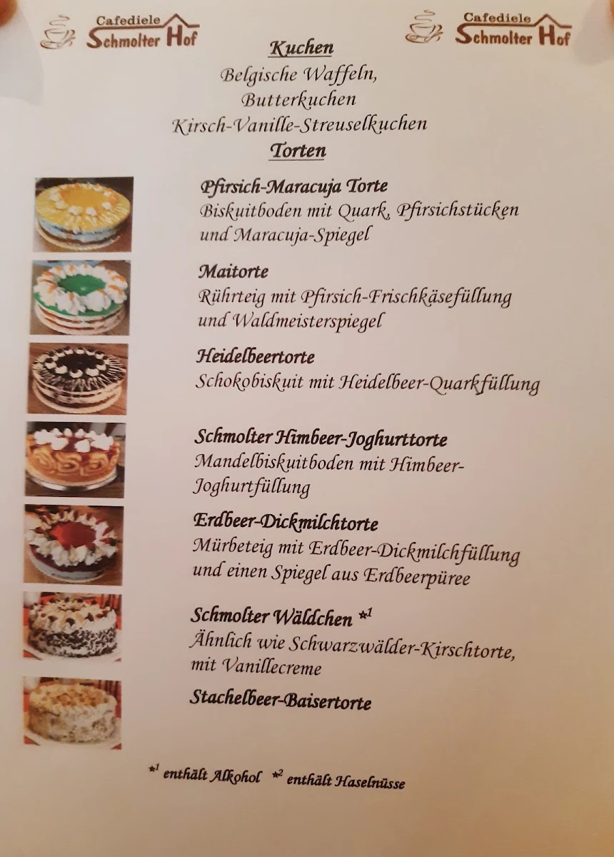 Speisekarte photo 1