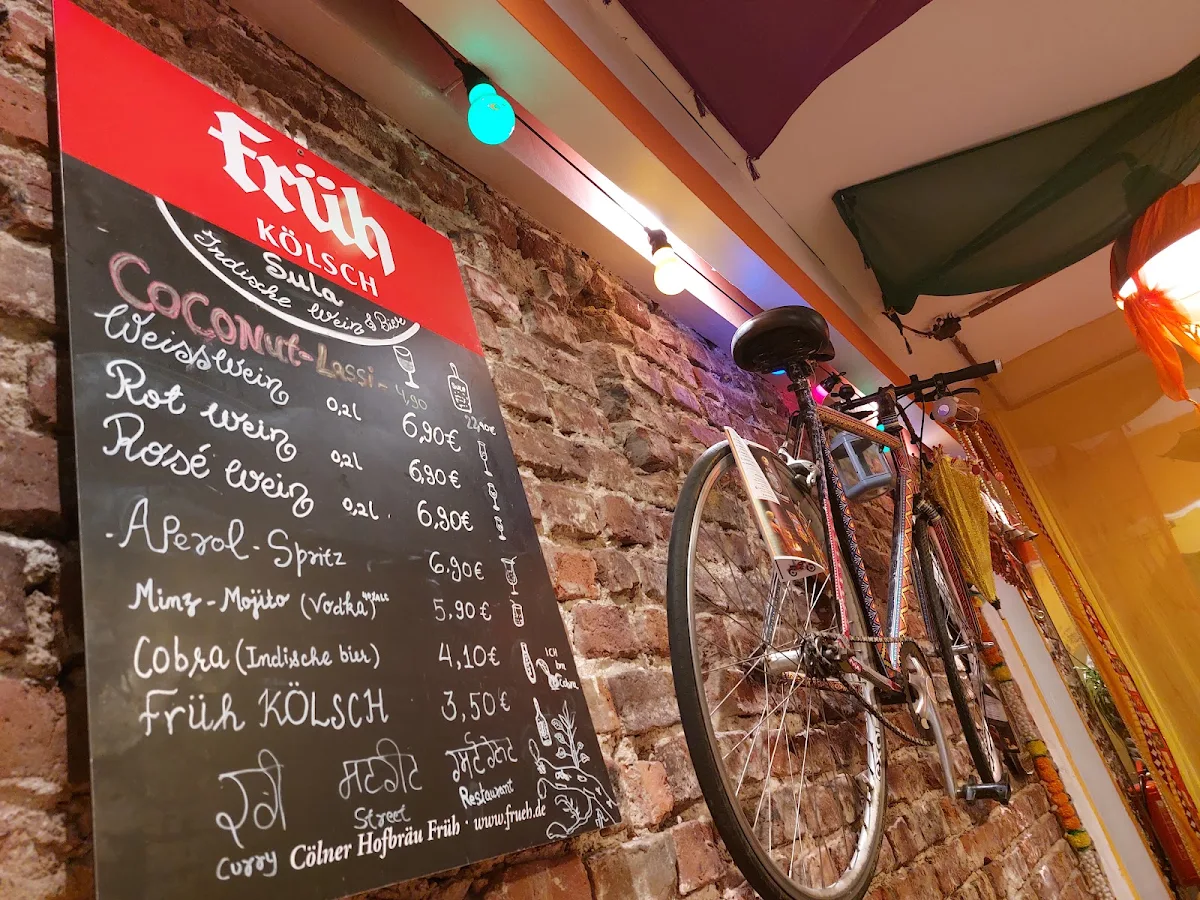 Speisekarte, Curry Street Indian Restaurant Bergisch Gladbach