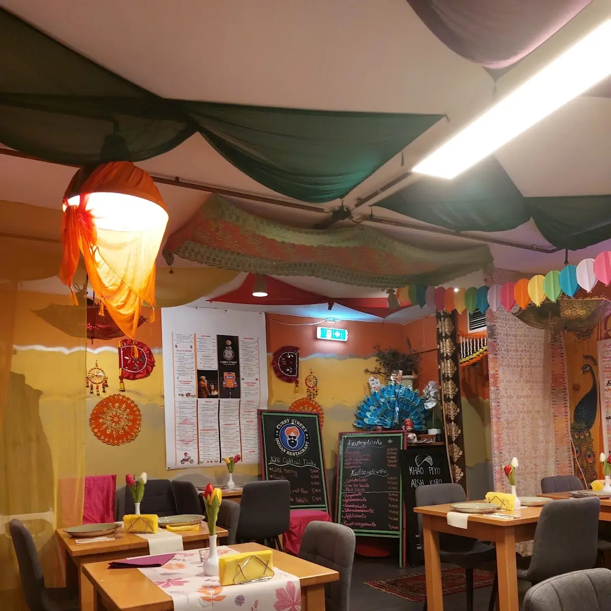 Atmosphäre, Curry Street Indian Restaurant Bergisch Gladbach
