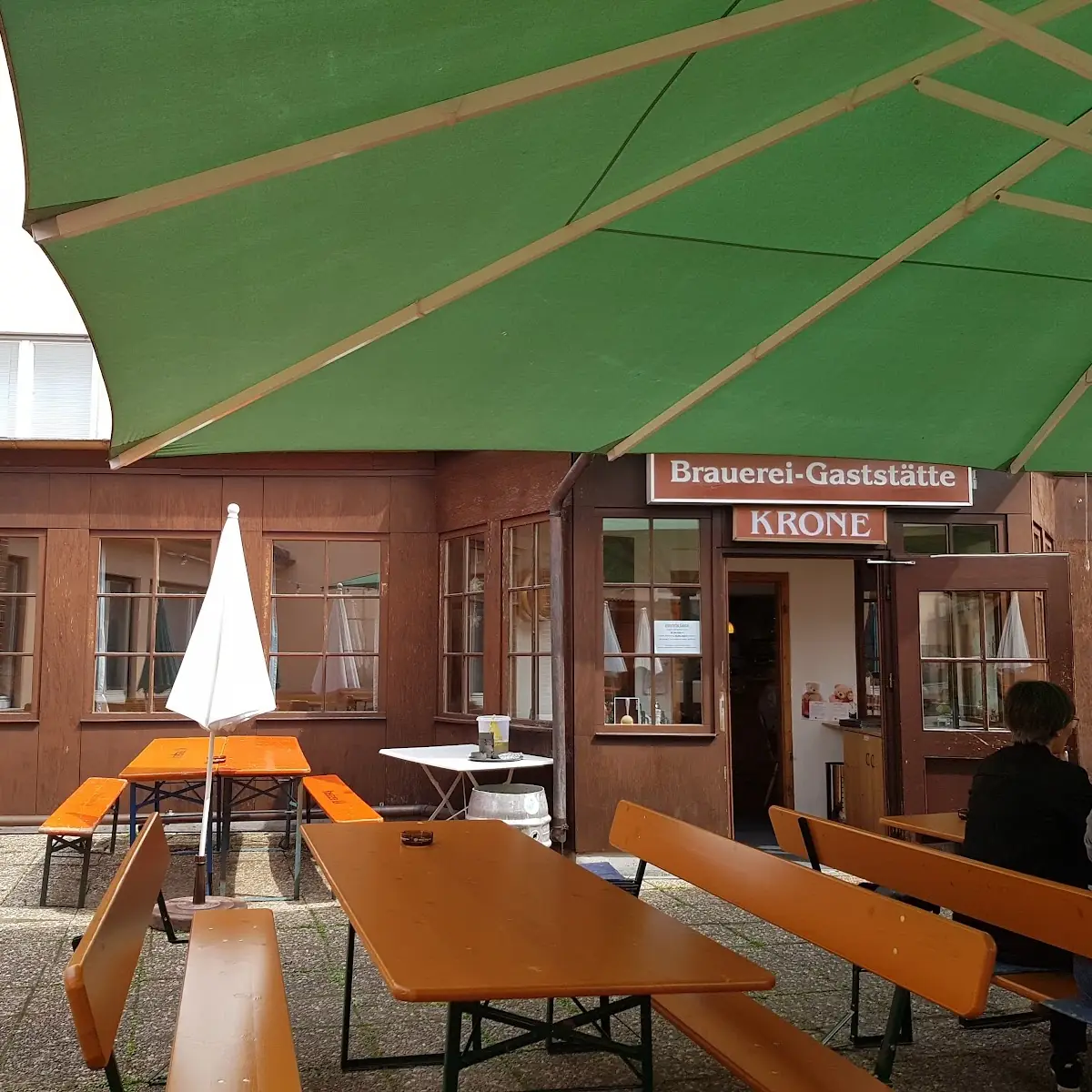 Atmosphäre, Brauerei-Gaststätte Krone