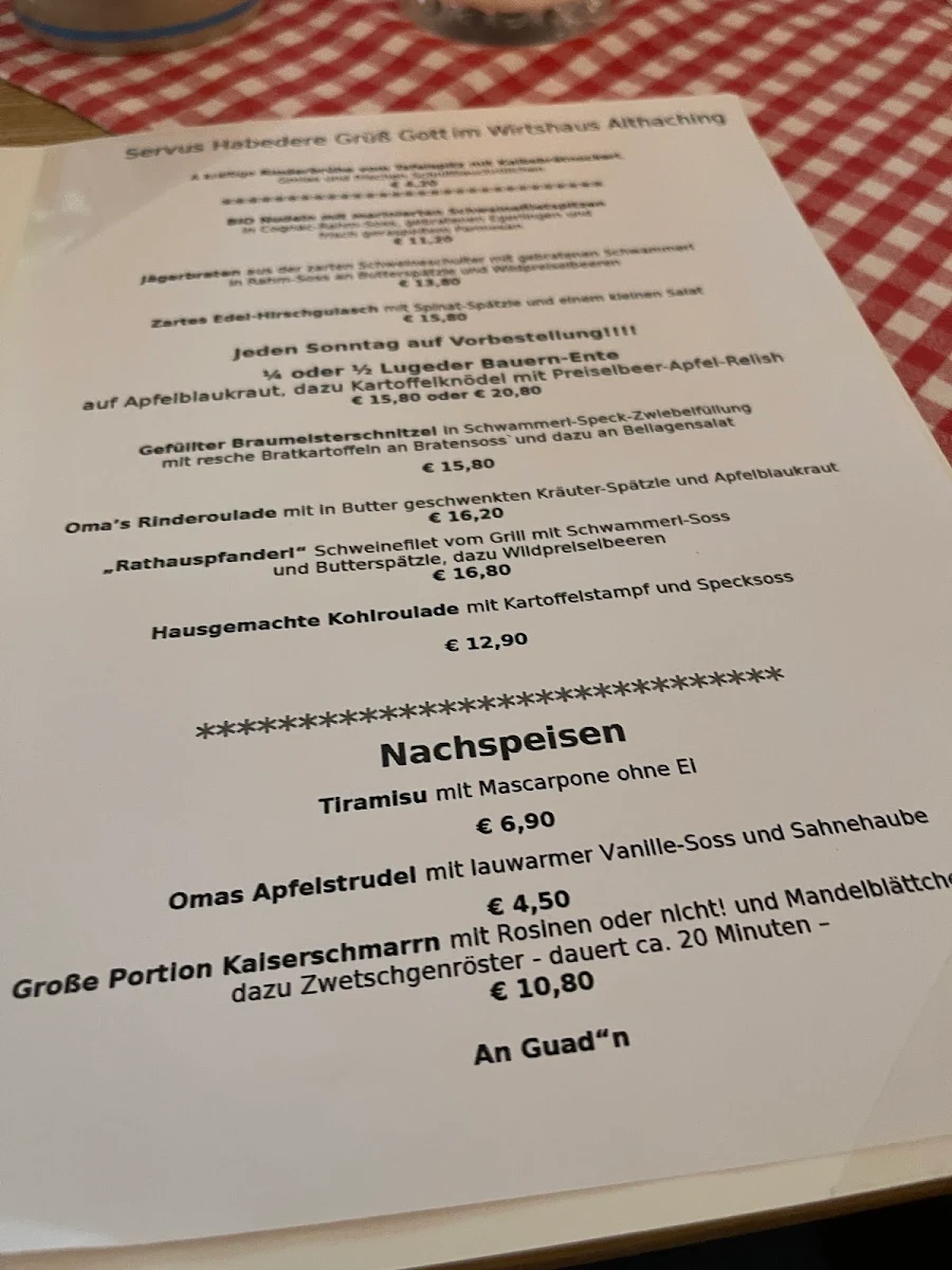 Speisekarte photo 10