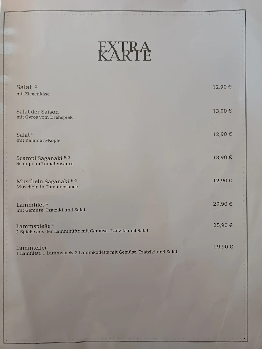 Speisekarte photo 3
