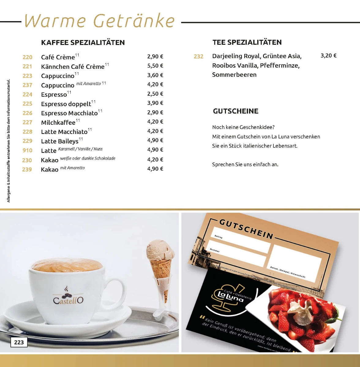 Speisekarte photo 1