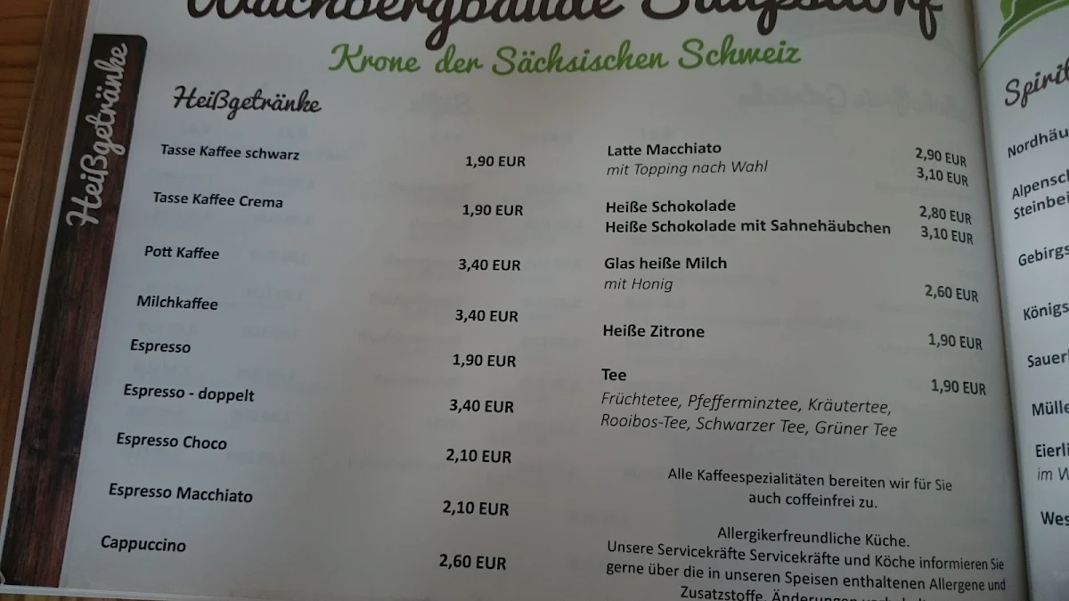 Speisekarte photo 6