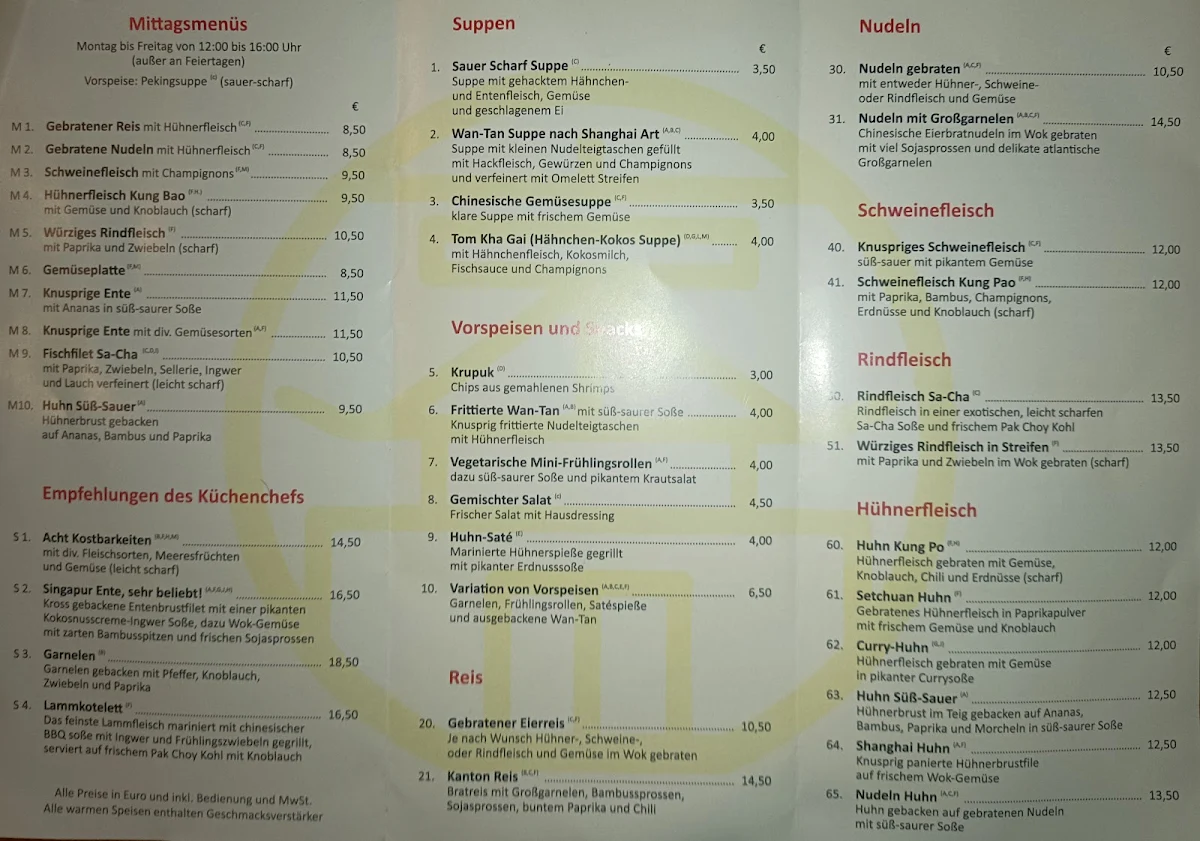 Speisekarte photo 5