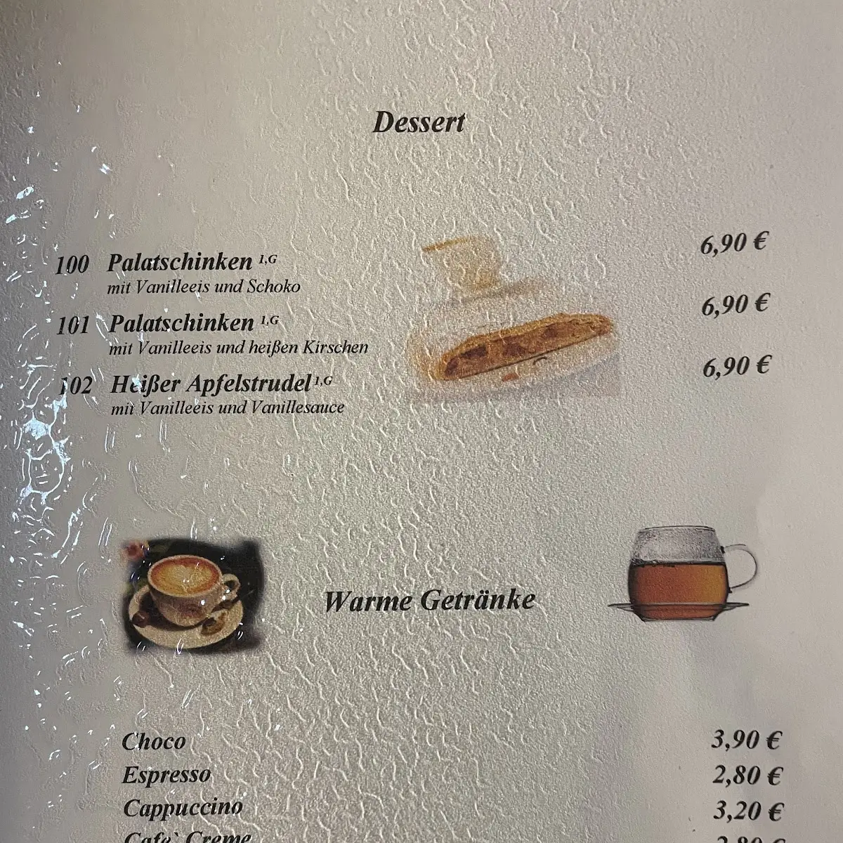 Speisekarte photo 3