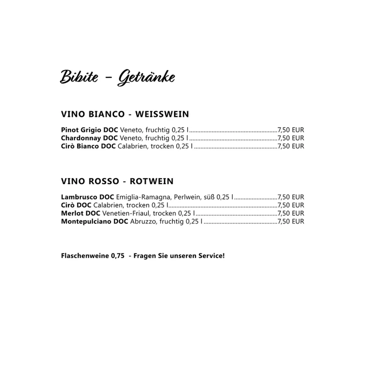 Speisekarte photo 10