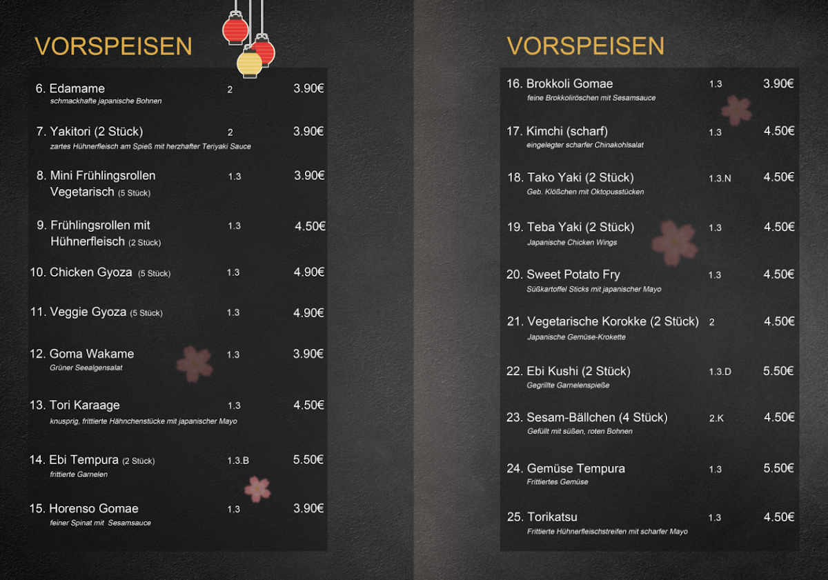 Speisekarte photo 1