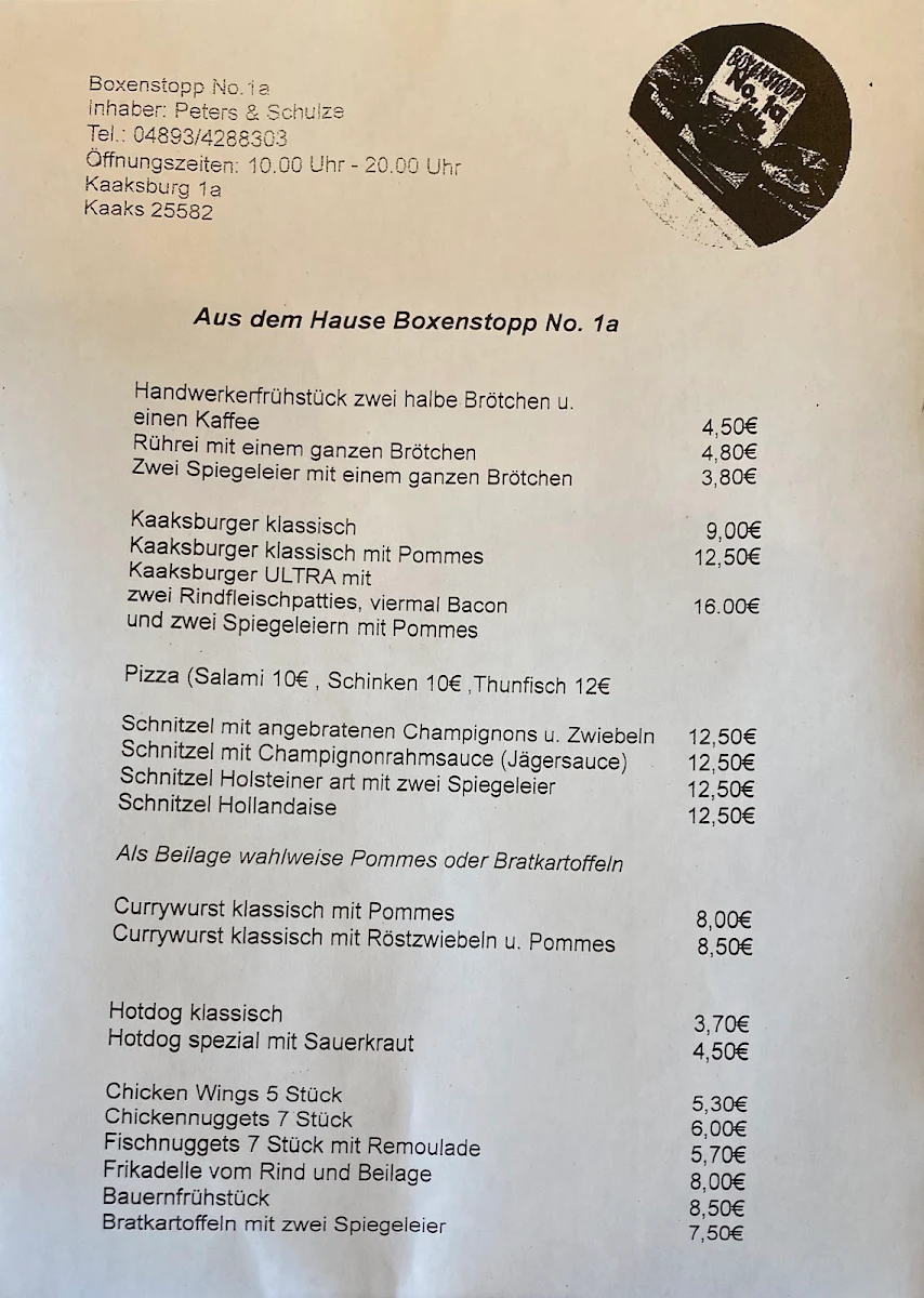 Speisekarte photo 6