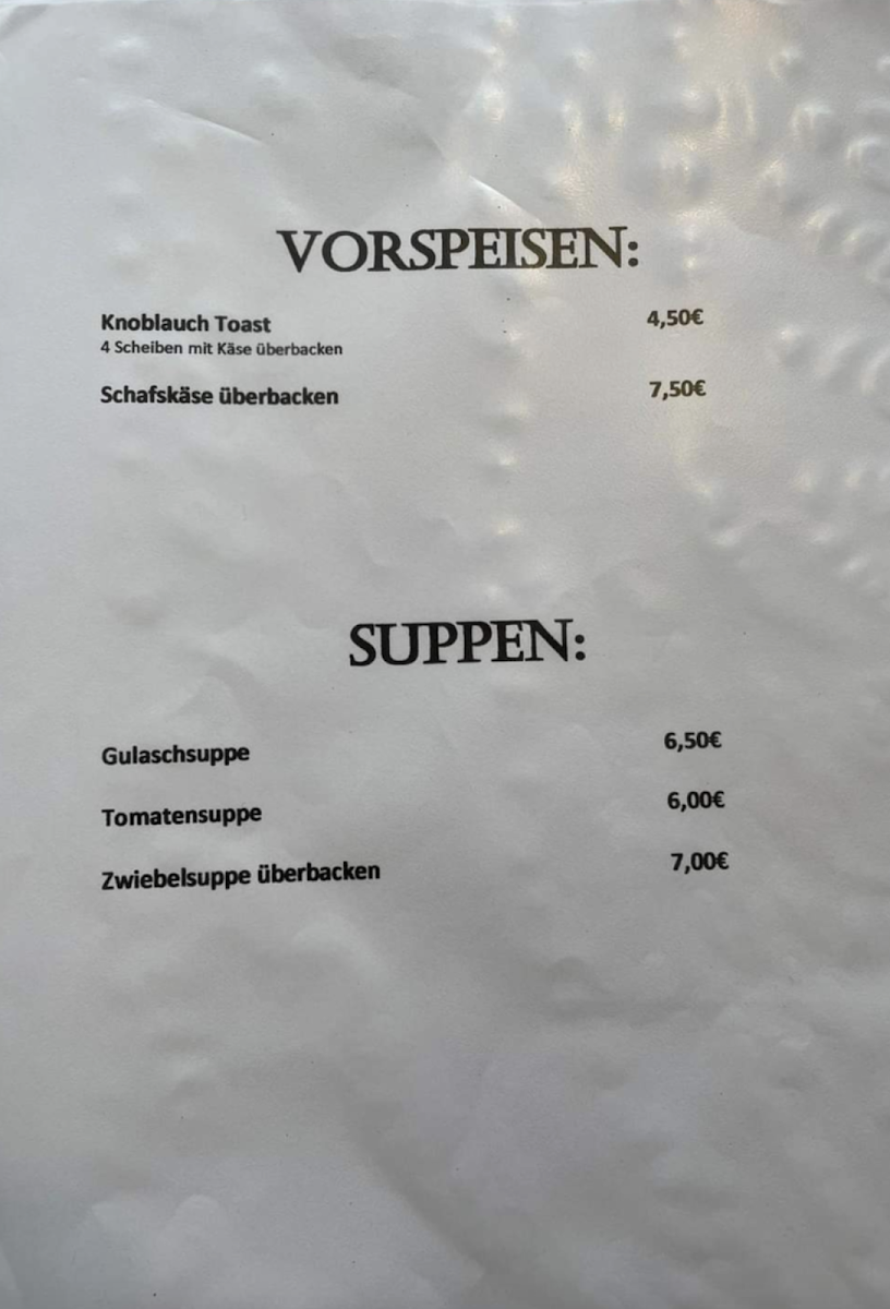 Speisekarte photo 6