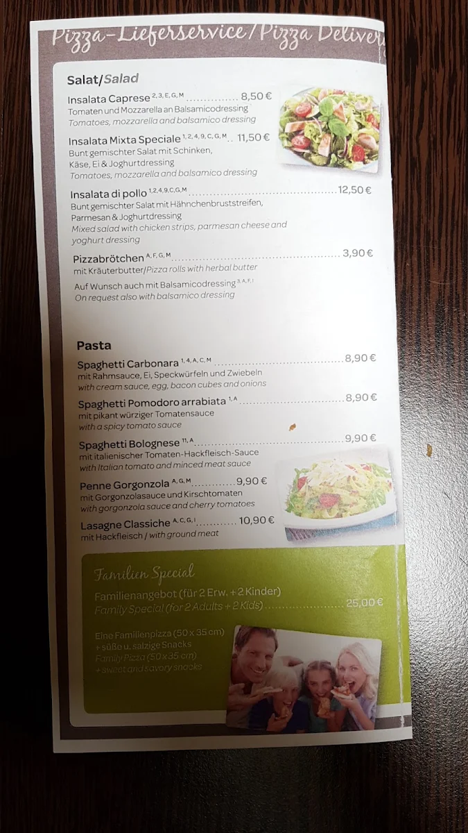 Speisekarte photo 2