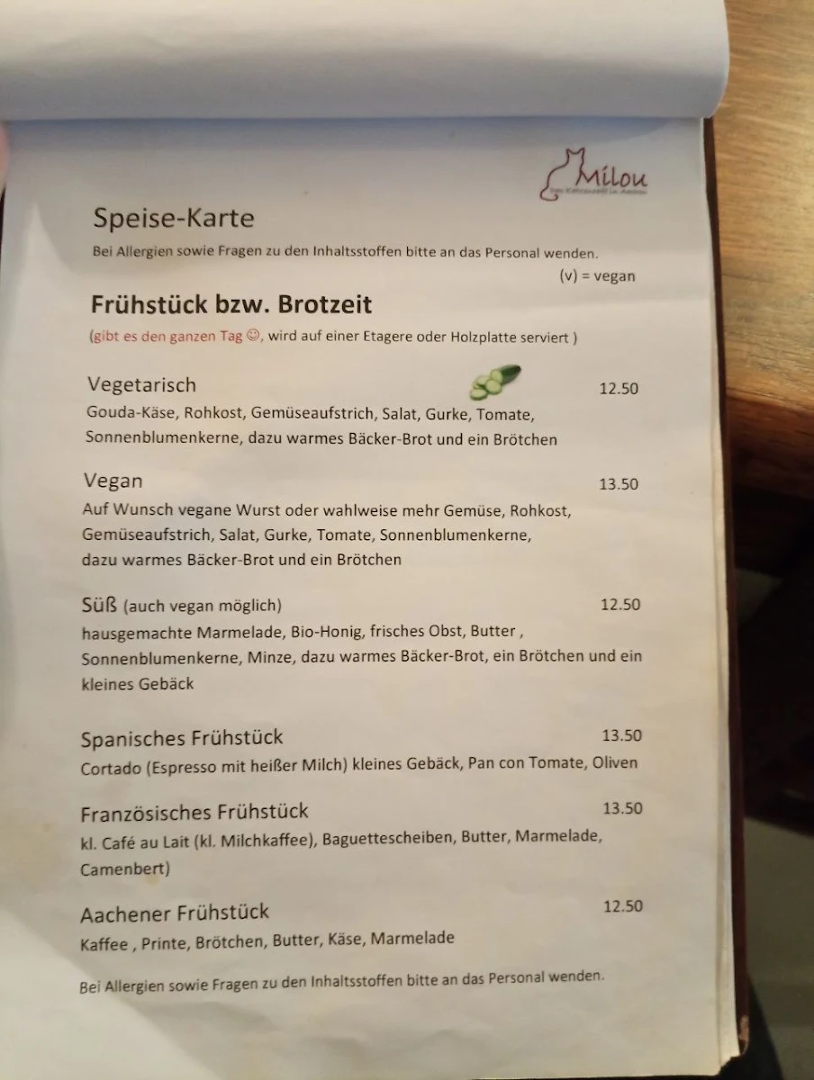 Speisekarte photo 5