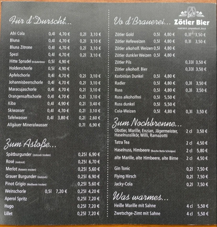 Speisekarte photo 4