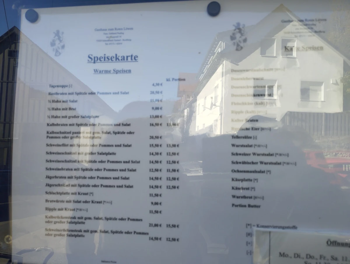 Speisekarte photo 3
